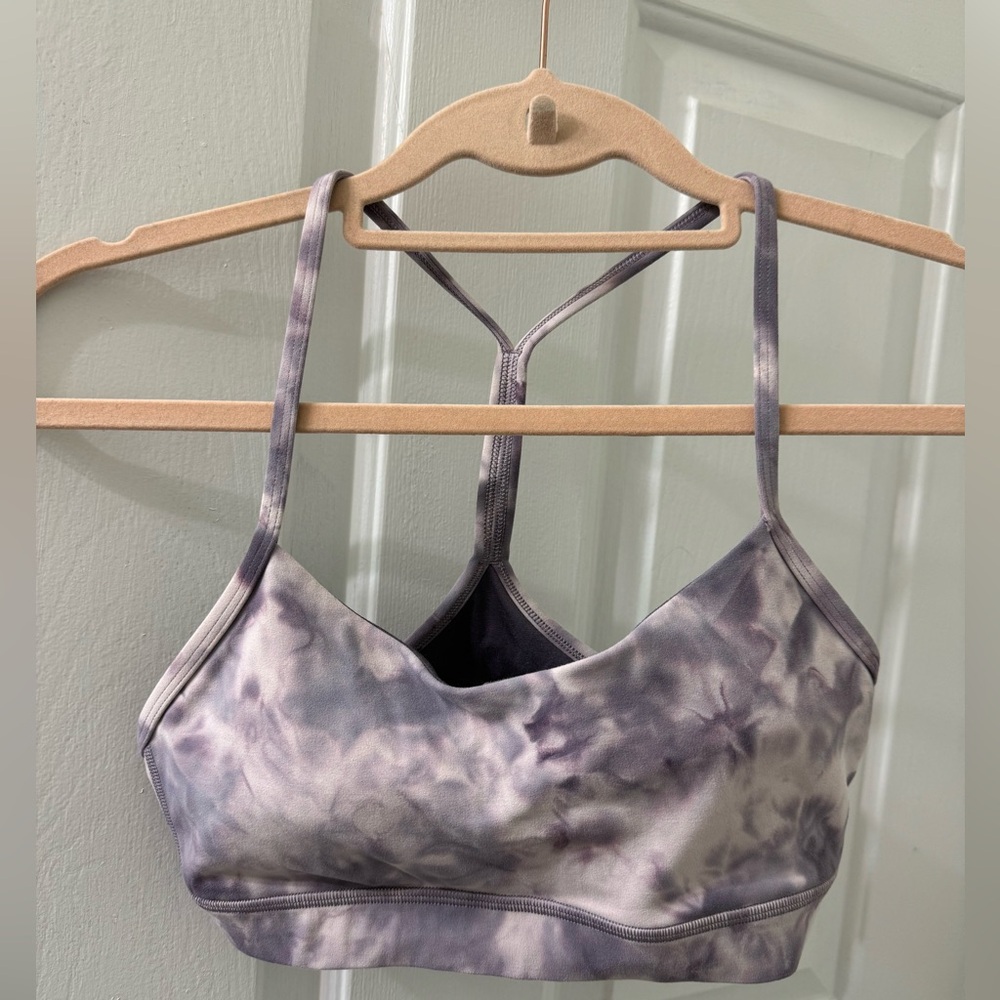 Lululemon Flowy Y Sports Bra Diamond Dye